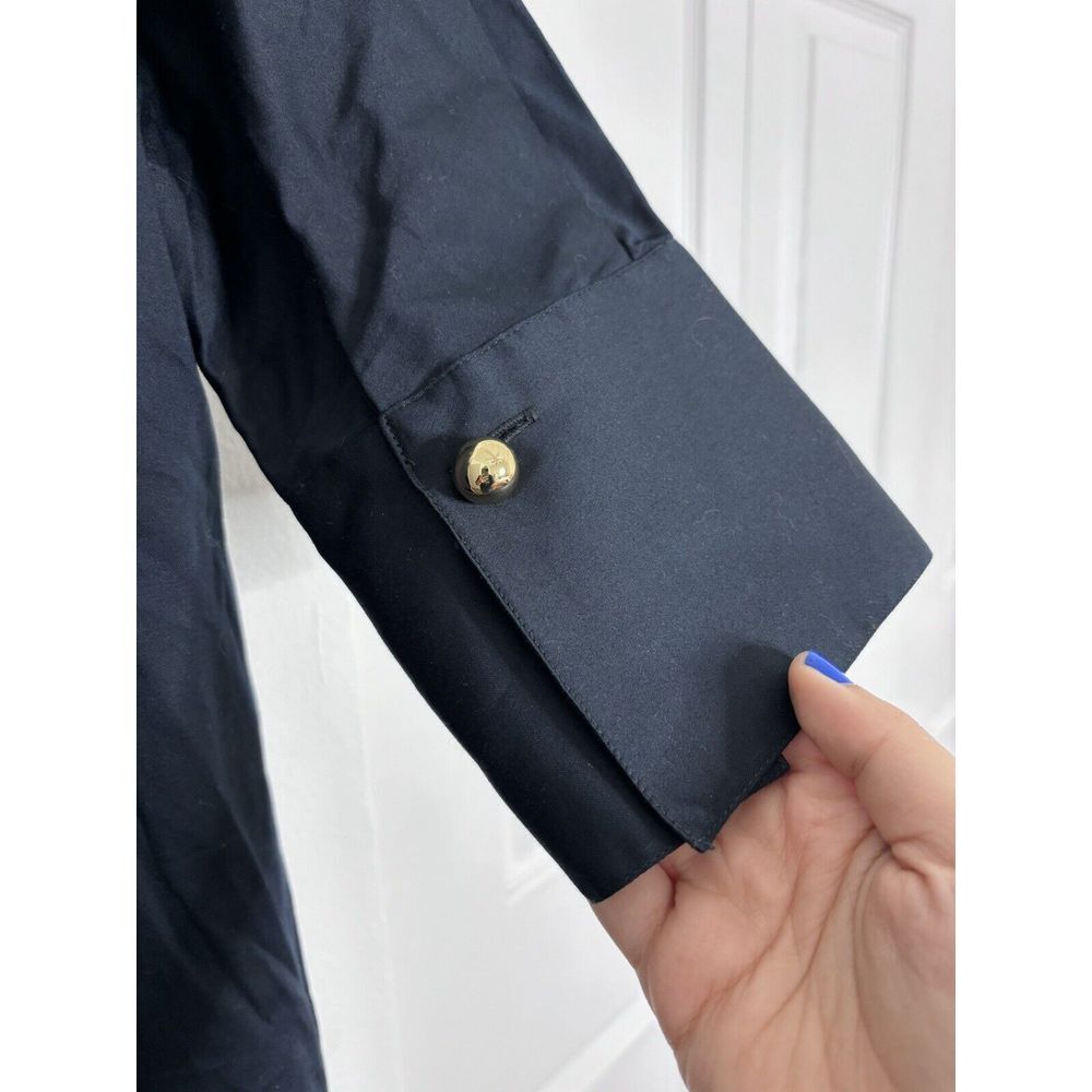 Tuckernuck Navy Popover Tunic Blouse - Picture 4 of 7